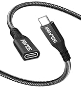 SOLMIMI USB Type C Extender, (20Gbps/100W/4K) USB C 3.2 Gen 2 Male to Female Extension Cable Comp...
