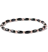Drkao Magnetic Therapy Anklet Copper Magnetic Anklets for Women Magnet Better Christmas Gift for ...