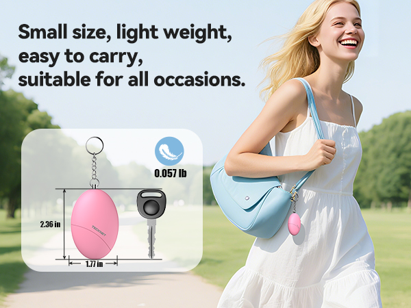 self defense alarm keychain