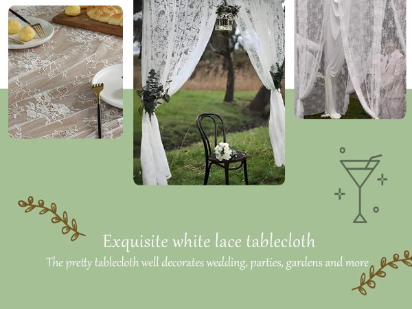 White Lace tablecloth