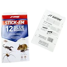 JT Eaton 198-12 Stick-Em Glue Boards