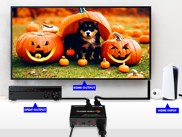 hdmi audio extraction function