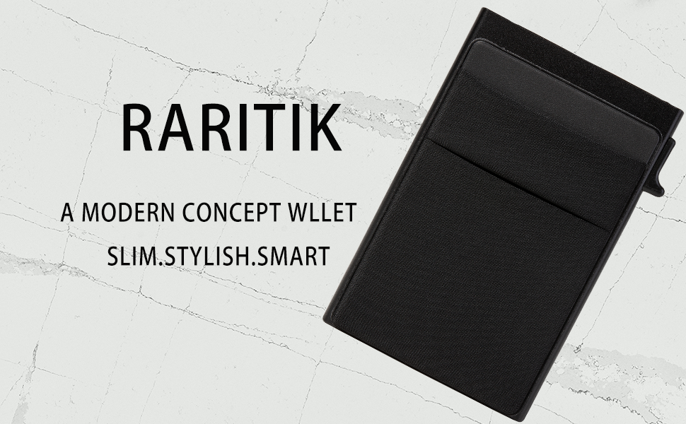 Slim Minimalist Front Pocket RFID Blocking Metal Wallets
