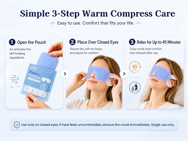heat compress for eyes