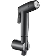Eurolife Handheld Toilet Bidet Sprayer for Toilet with Lockable Push Button, 2 Functions Spray, B...