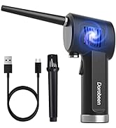 DOROBEEN Compressed Air Duster, Cordless Portable Rechargeable Compressed air, 33000 RPM Electric...