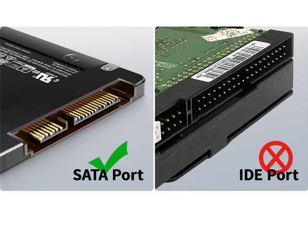 SATA III (6 Gbit/s) Straight Data Cable with Locking Latch for HDD/SSD/CD and DVD Drives