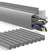 Delamu 157in Cable Management Under Desk, Safe &amp; Tidy Under Desk Cable Management for Home &amp; Offi...