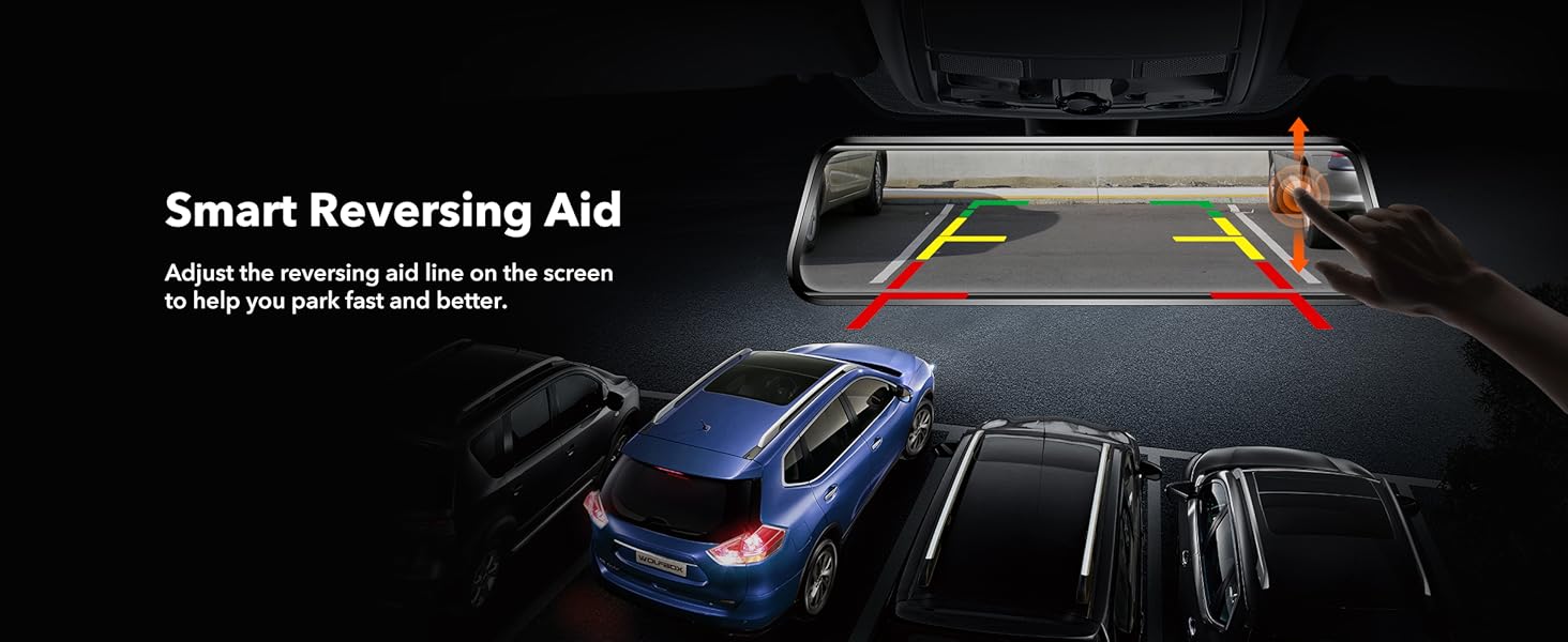 dash cam rear view mirror