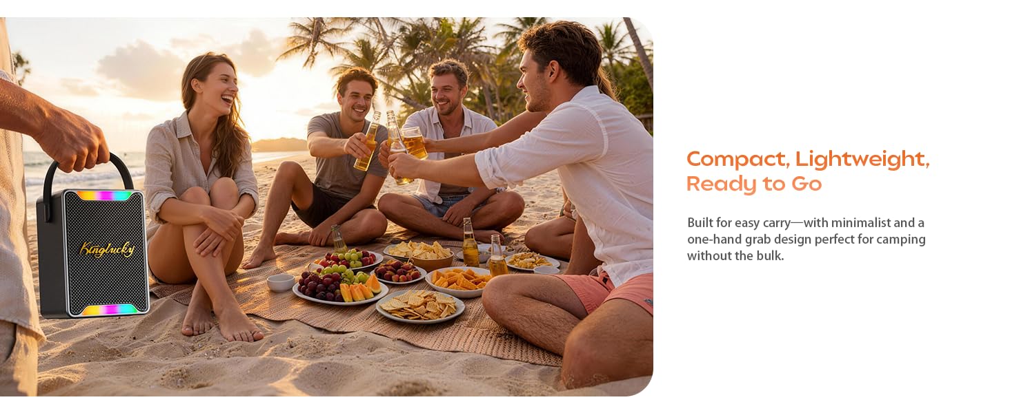 Karaoke Machine for Kids and Adults, Portable Karaoke Machine with 2 Wireless Microphones