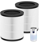 Sinnya M03 True HEPA Replacement Filter Compatible with MooKA M03, 3-Stage Filtration, H13 HEPA, ...