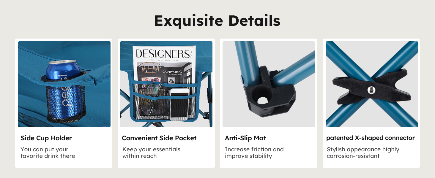 LET'S CAMP camping chair