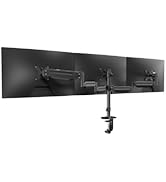 Pholiten Triple Monitor Stand,Triple Monitor Mount,Triple Gas Spring Monitor Arm,Monitor Stands f...