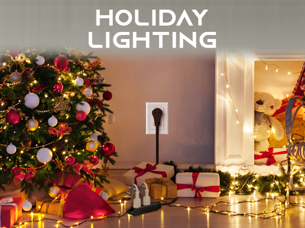 360 degree flat extension cord outlets