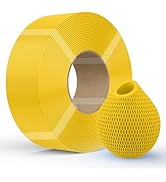 Creality PETG Filament Refill 3D Printer Filament, 1kg 1.75 mm(2.2lb) Refilament for Bambu Lab Re...