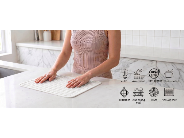 MicoYang silicone dish drying mat