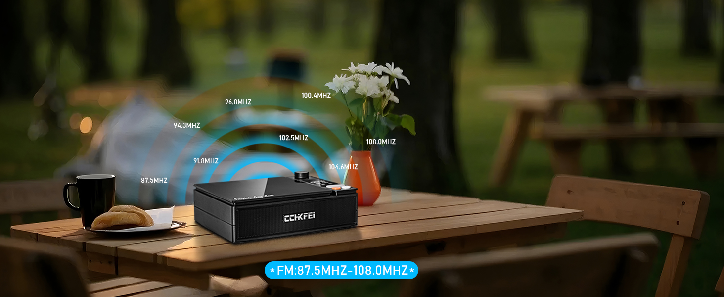 Portable CD Player Bluetooth with Speakers