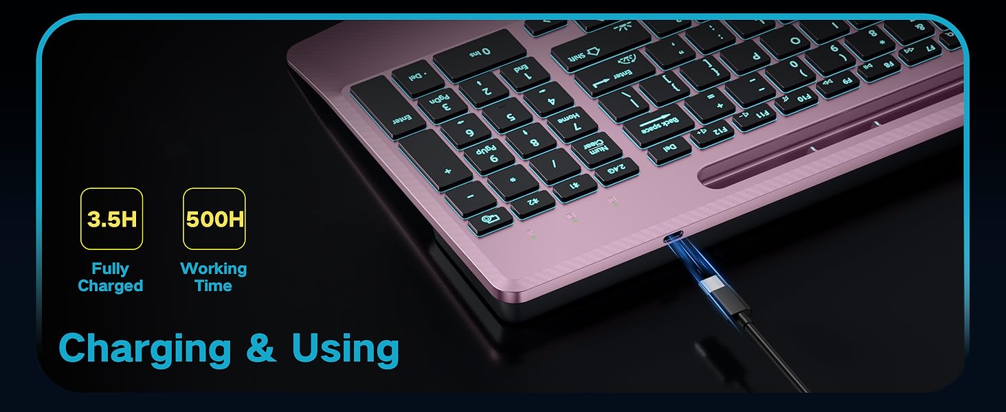 rechargeable keyboard