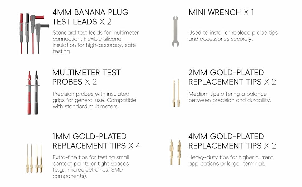 Multimeter Test Lead Usage Guide
