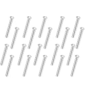 JINGIHE 10 PCS Rivets for Spade Handle, Solid Rivet Tool, Round Head Aluminum Rivets, Pop Rivet T...