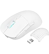 AJAZZ AJ199 Wireless Gaming Mouse,59G Ultra Lightwieght-Huanuo Micro Switch-26K PAW3395 Sensor-40...