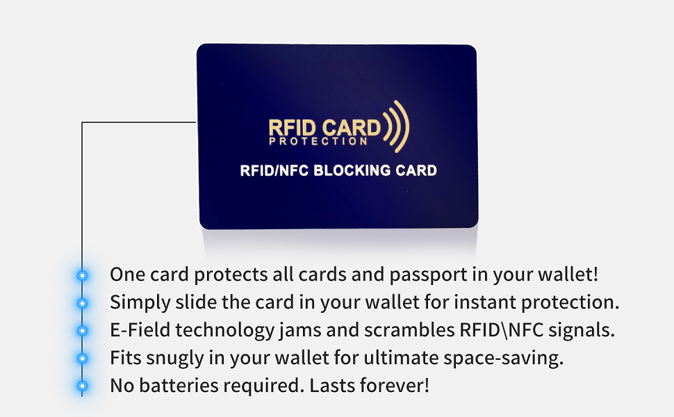 Stop RFID Theft- Shield Your Cards Anywhere, Anytime!