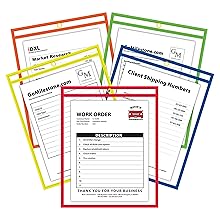 Neon Stitched Shop Ticket Holders