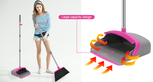 Broom and Dustpan Set