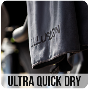 the illusion quick dry jacket is a lightweight, lightweight, lightweight, lightweight fabric that can be worn on any bike.