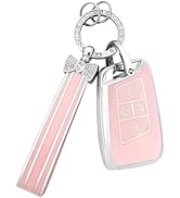 PIFOOG Key Fob Cover for VW Volkswagen Accessories Atlas Tiguan Jetta GLI Taos Arteon 4 Buttons C...