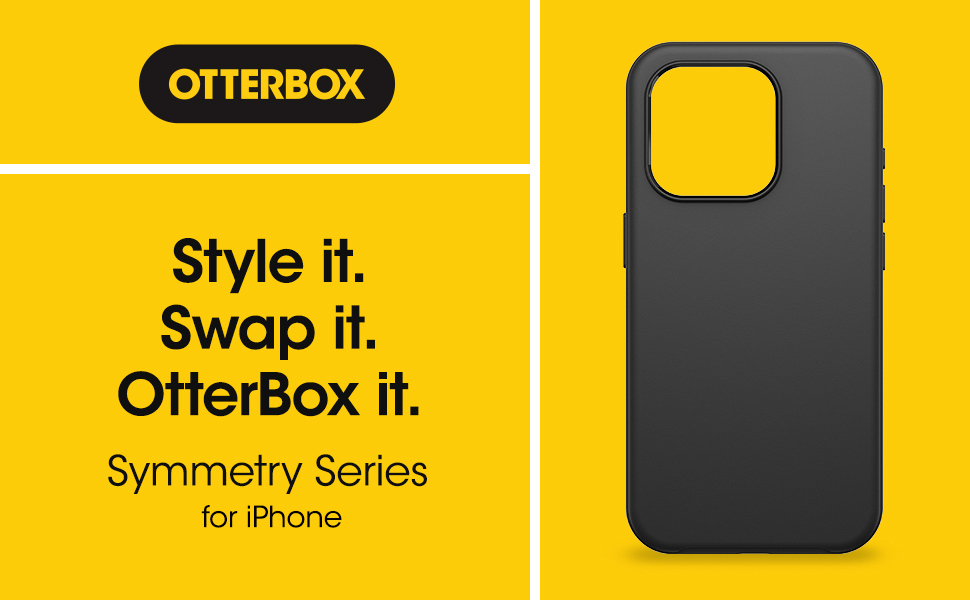 Symmetry Series for iPhone, sleek style, sleek and rugged, stylish iPhone case, OtterBox, protective