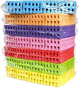 FOMIYES 100 Pairs Disposable soft toe separators silicone toe spacers foam toe stretcher Toe Sepa...