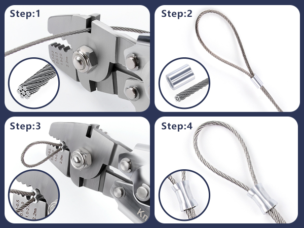 Wire Rope Crimping Tool