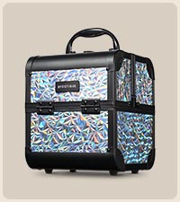 BYOOTIQUE Rolling Makeup Case Cosmetology case on wheels Makeup Artist Nail