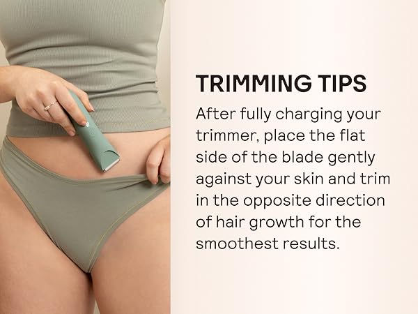 Text reads 'TRIMMING TIPS' followed by instructions. Multiple images showing hands using a flat trimming tool against what appears to be car upholstery or interior surfaces.