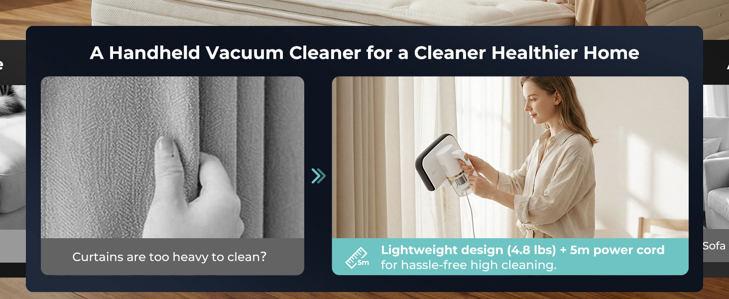A Handheld Vacuum Cleaner for a Cleaner Healthier Home