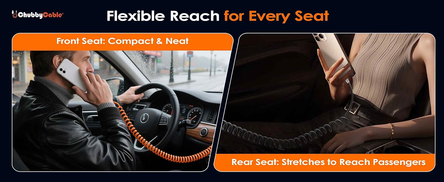 Flexible Reach for Every Seat