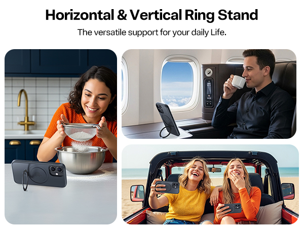 Magnetic Phone 2025 Case with stand