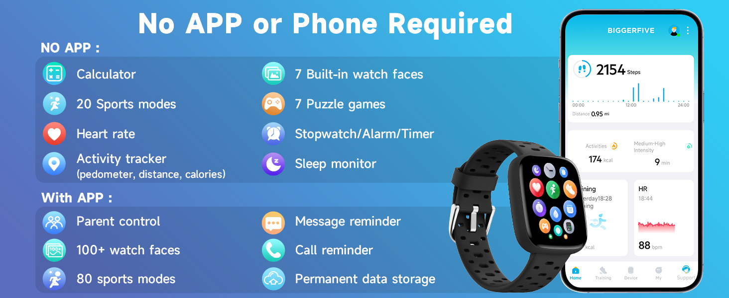 Smart Watch for Kids Teens