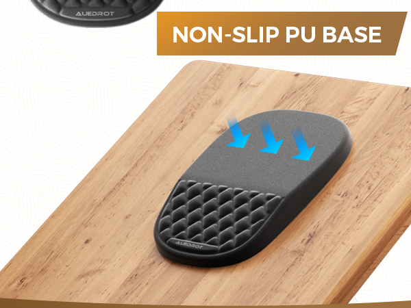 mouse pad with wrist support