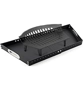 Adjustable Fireplace Tray for Ash Collection, Expandable Ash Pan for Up to 31" Fireplace Grates, ...