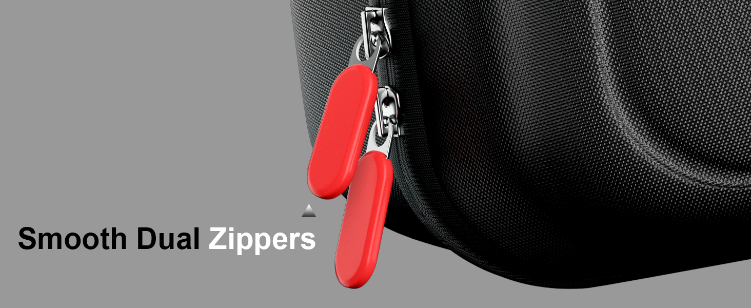 Smooth Dual Zippers