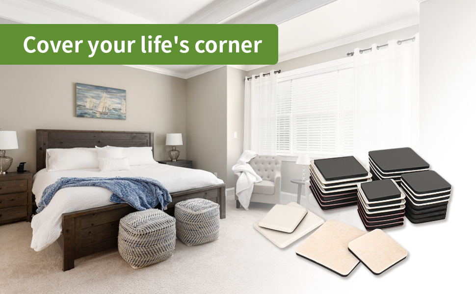 Square Furniture Sliders