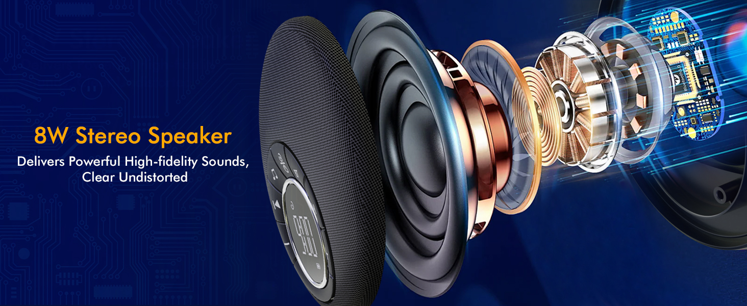 bluetooth speaker with lights