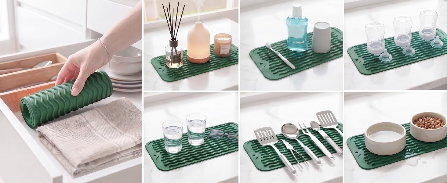 MicoYang dish drying mat
