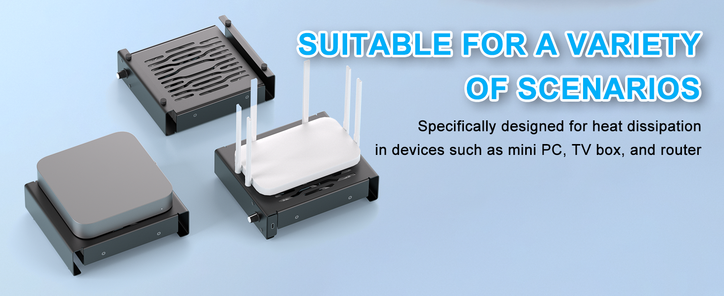 Aluminum Stand with Cooling Fan