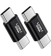 BOLS USB C Male-to-Male Adapter(2 pcs),USB C Full-Featured, Support 10GBbps Rate, Audio and Video...