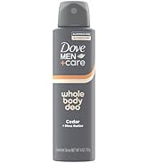 DOVE MEN + CARE Whole Body Deo Aluminum Free Deodorant Spray Cedar + Shea Butter Suitable from Pi...