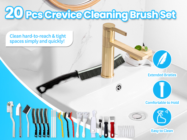Crevice Cleaning Brush Set
