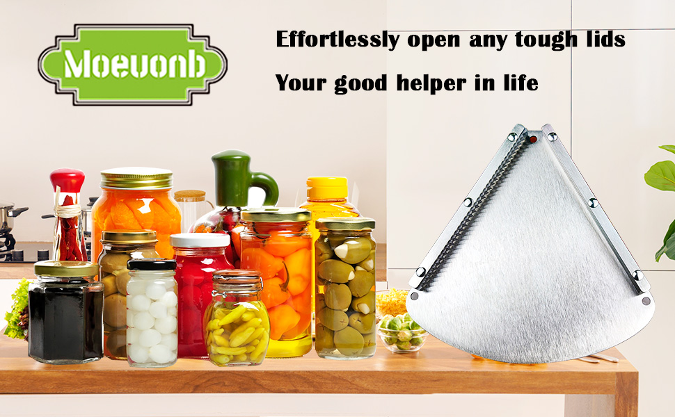  Moeuonb Stainless Steel Jar Opener